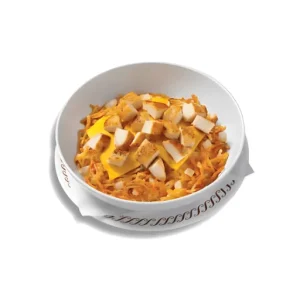 Chicken melt hashbrown bowl