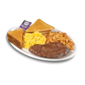 DELMONICO STEAK & EGGS