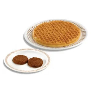 WAFFLE with a SIDE OF MEAT