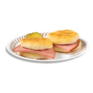 Waffle house City ham biscuit