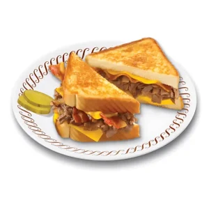 waffle house texas bacon patty melt