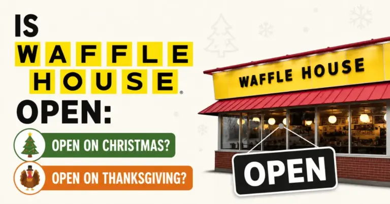 Is Waffle House Open Open On Christmas & Thanksgiving